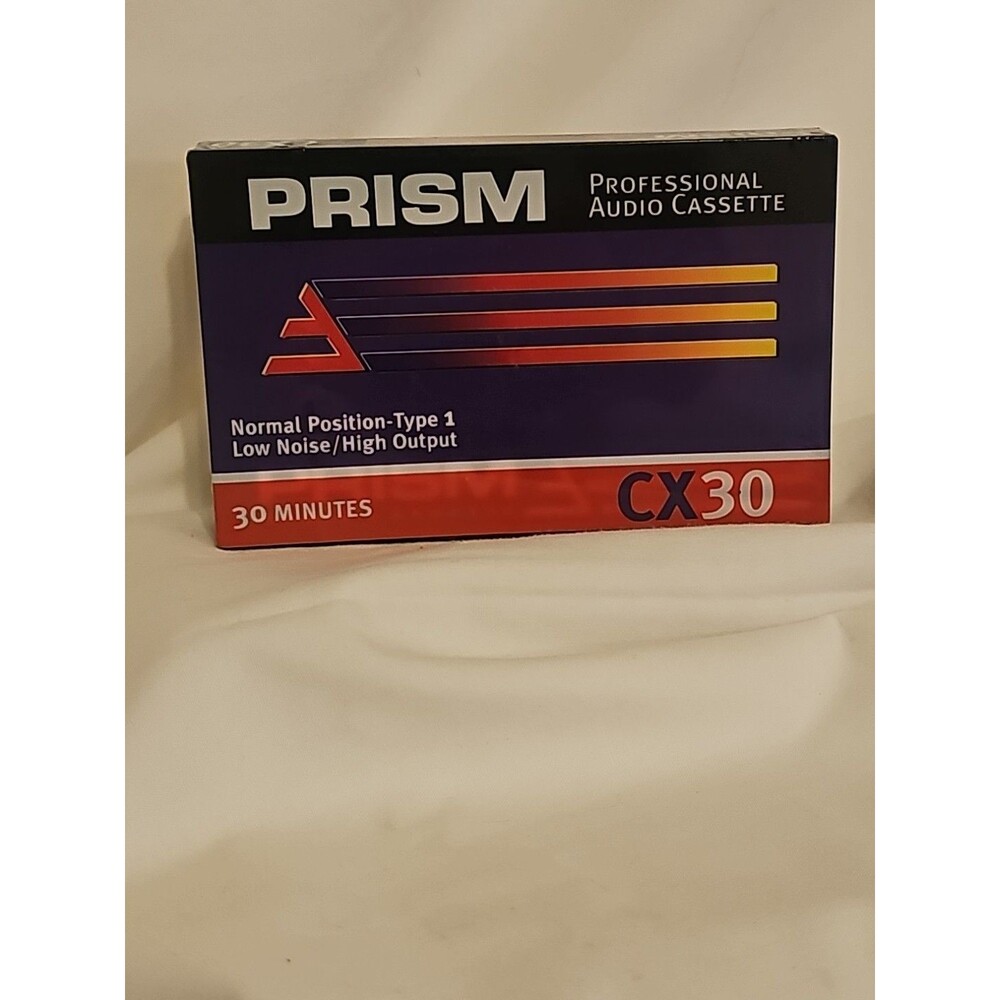 Prism Cx30 Professional Audio Cassette 30 Minutes New Sealed